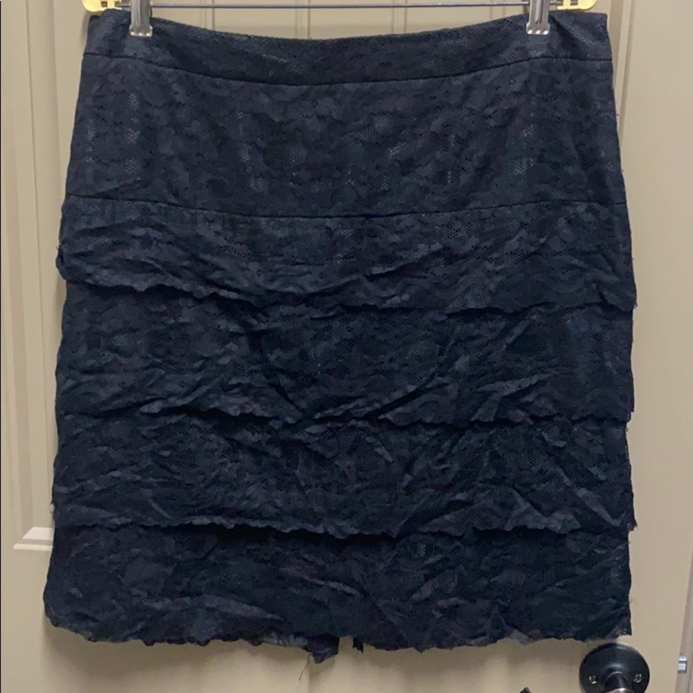 Black skirt with lace, 16
